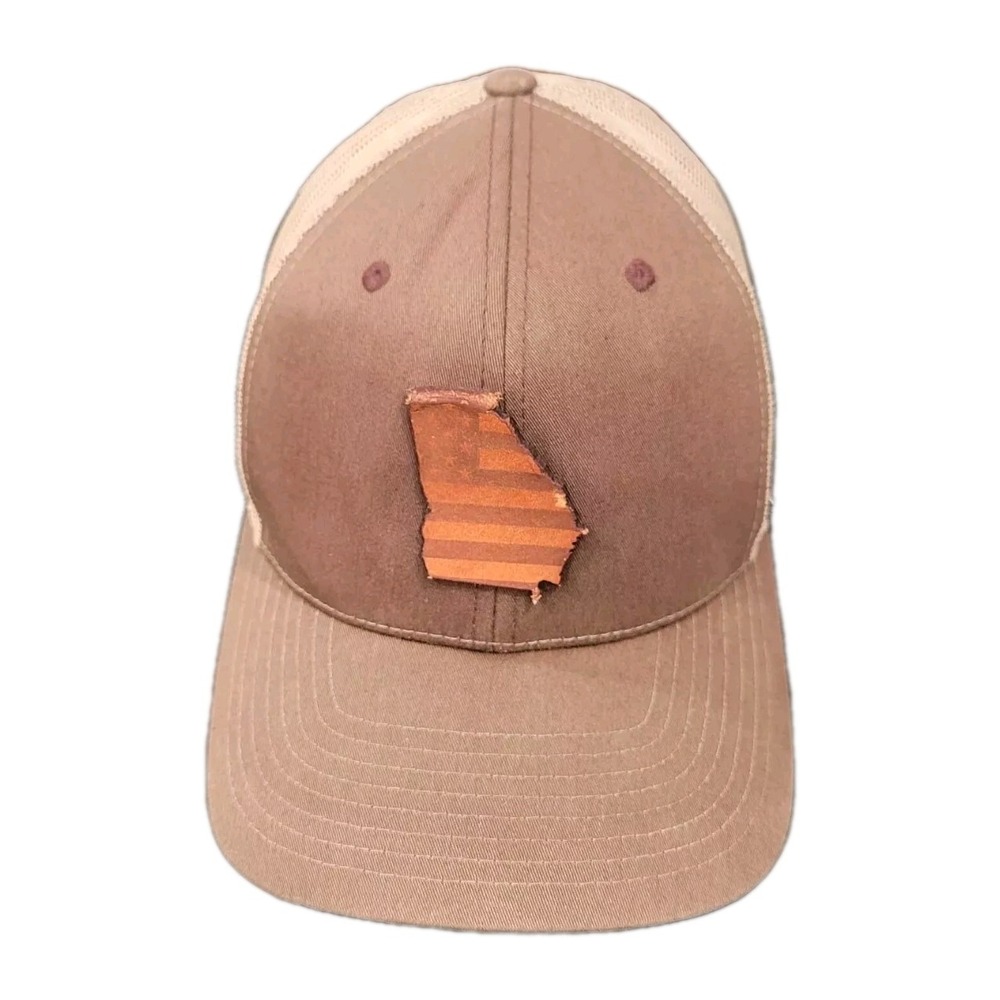 Richardson 112 Georgia Logo Truckers Hat OS Snapback